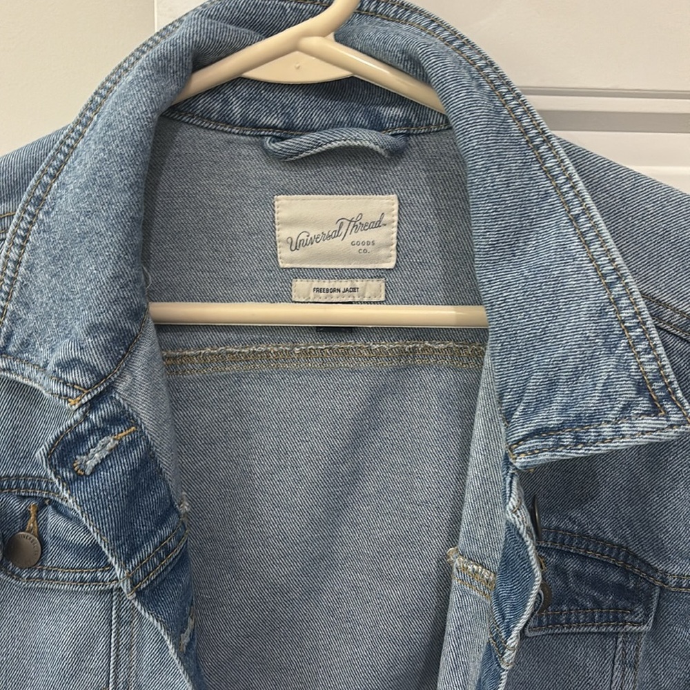 Universal Thread Light Blue Denim Jacket - image 2